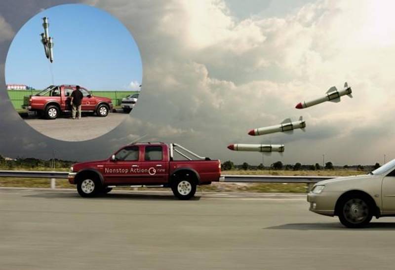 Inflatable Truck Missiles Are Super Badass