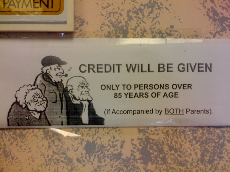 CREDIT WILL BE GIVEN